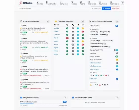 Presentamos NEXGestión CRM